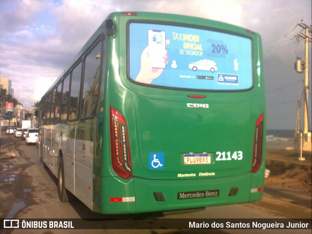 OT Trans - Ótima Salvador Transportes 21143 na cidade de Salvador, Bahia, Brasil, por Mario dos Santos Nogueira Junior. Número da foto: #8965368.