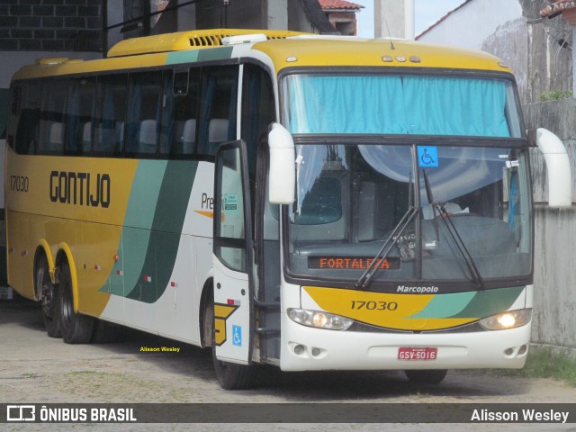 Empresa Gontijo de Transportes 17030 na cidade de Fortaleza, Ceará, Brasil, por Alisson Wesley. ID da foto: 8967360.