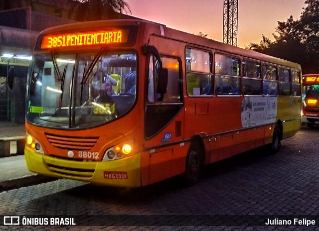 Viação Novo Retiro 88012 na cidade de Contagem, Minas Gerais, Brasil, por Juliano Felipe. Número da foto: #8966580.