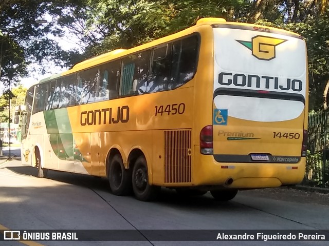 Empresa Gontijo de Transportes 14450 na cidade de São Paulo, São Paulo, Brasil, por Alexandre Figueiredo Pereira. ID da foto: 8967949.