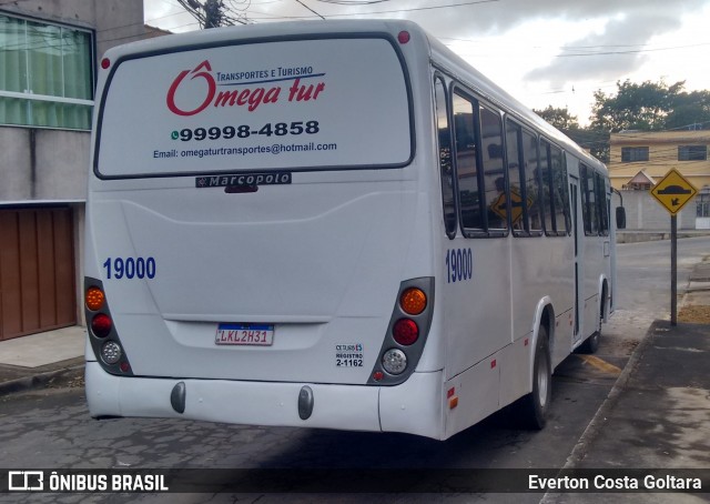Ômega Tur Transportes e Turismo 19000 na cidade de Cariacica, Espírito Santo, Brasil, por Everton Costa Goltara. Número da foto: #8970311.