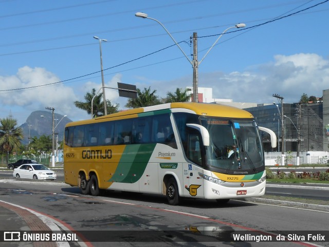 Empresa Gontijo de Transportes 19275 na cidade de Vitória, Espírito Santo, Brasil, por Wellington  da Silva Felix. Número da foto: #8970209.