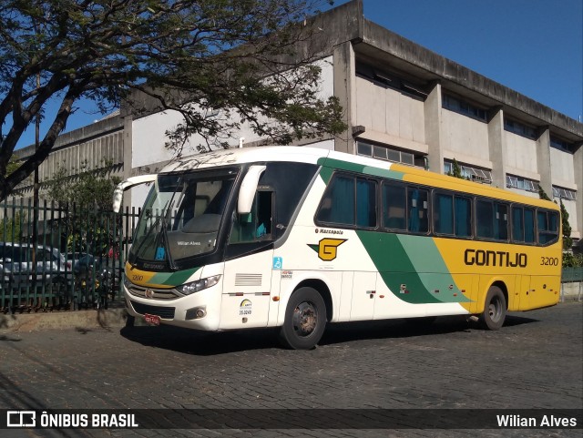 Empresa Gontijo de Transportes 3200 na cidade de Belo Horizonte, Minas Gerais, Brasil, por Wilian Alves. ID da foto: 8968537.