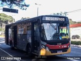 Pêssego Transportes 4 7696 na cidade de São Paulo, São Paulo, Brasil, por Felippe Gomes. Número da foto: #:id.