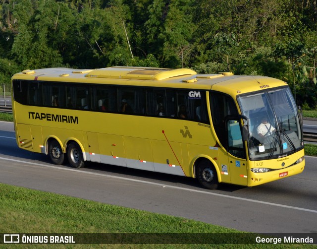 Viação Itapemirim 5731 na cidade de Santa Isabel, São Paulo, Brasil, por George Miranda. Número da foto: #8972616.