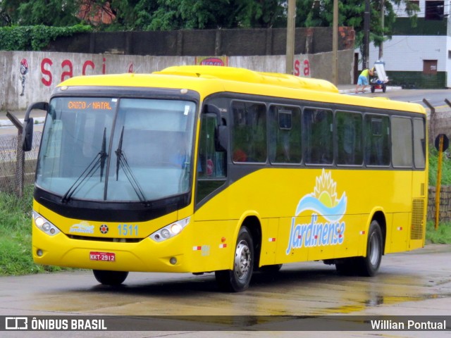 Auto Viação Jardinense 1511 na cidade de Natal, Rio Grande do Norte, Brasil, por Willian Pontual. Número da foto: #8972748.