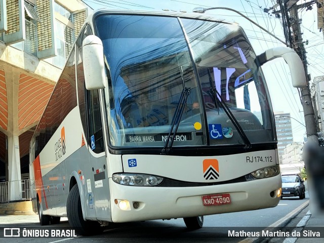 Viação Cidade do Aço RJ 174.112 na cidade de Barra Mansa, Rio de Janeiro, Brasil, por Matheus Martins da Silva. Número da foto: #8971930.