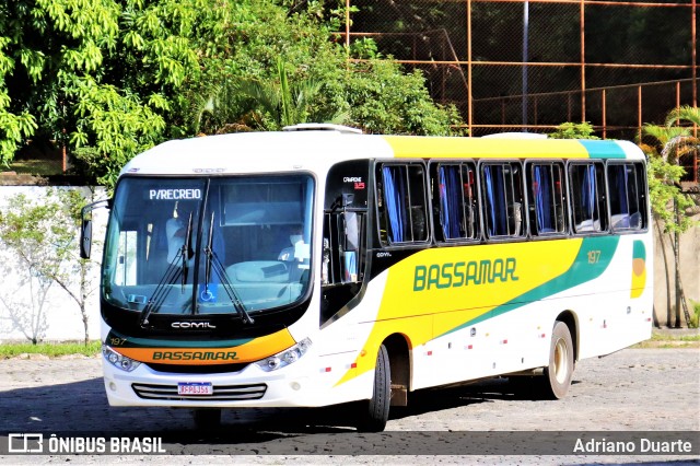 Viação Bassamar 197 na cidade de Leopoldina, Minas Gerais, Brasil, por Adriano Duarte. ID da foto: 8972582.