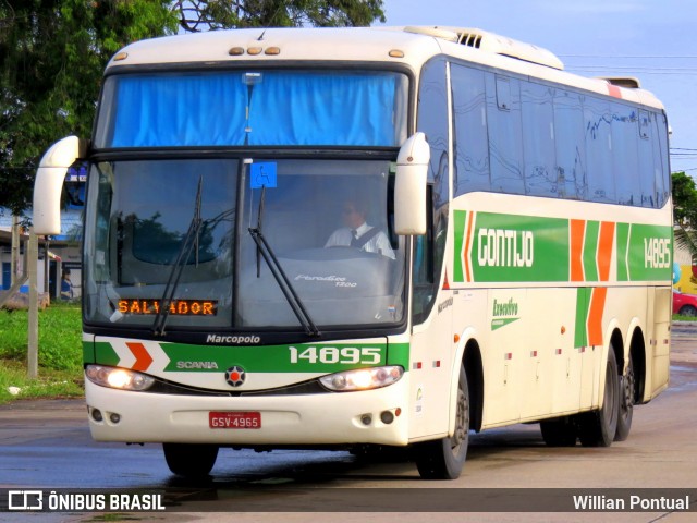 Empresa Gontijo de Transportes 14895 na cidade de Natal, Rio Grande do Norte, Brasil, por Willian Pontual. Número da foto: #8972761.