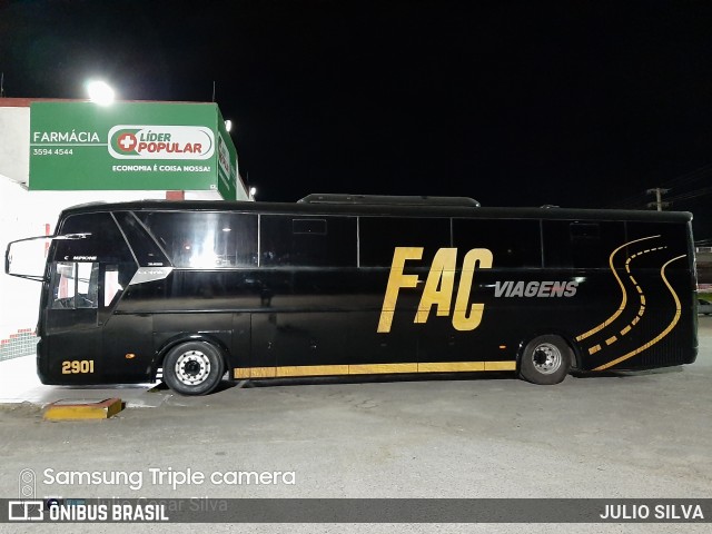 FAC Viagens 2901 na cidade de Biguaçu, Santa Catarina, Brasil, por JULIO SILVA. Número da foto: #8976420.