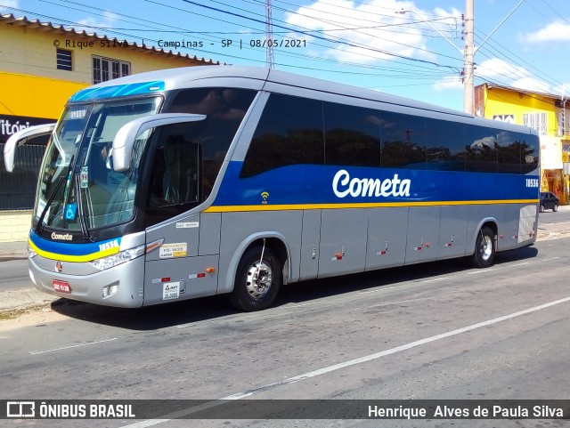 Viação Cometa 18536 na cidade de Campinas, São Paulo, Brasil, por Henrique Alves de Paula Silva. Número da foto: #8974577.