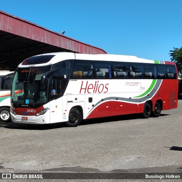 Helios Coletivos e Cargas 356 na cidade de Santa Maria, Rio Grande do Sul, Brasil, por Busologo Holken. Número da foto: #8974232.