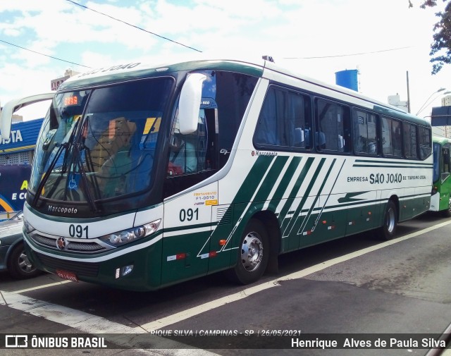 Sajotur - São João Turismo Jundiaí 091 na cidade de Campinas, São Paulo, Brasil, por Henrique Alves de Paula Silva. ID da foto: 8974531.