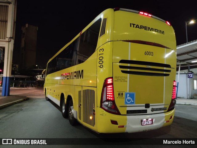 Viação Itapemirim 60013 na cidade de Roca Sales, Rio Grande do Sul, Brasil, por Marcelo Horta. Número da foto: #8974469.