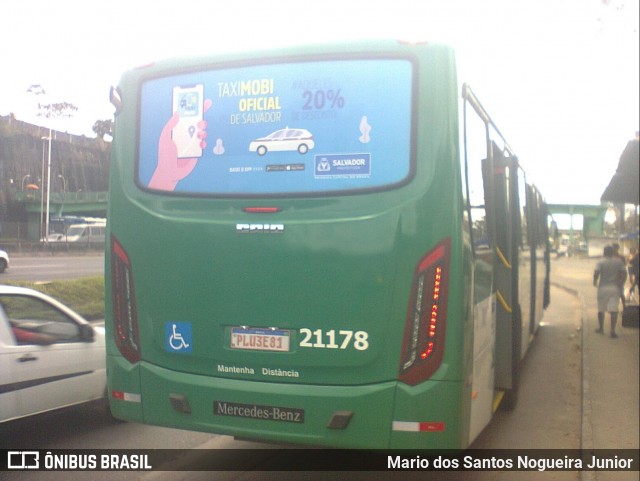 OT Trans - Ótima Salvador Transportes 21178 na cidade de Salvador, Bahia, Brasil, por Mario dos Santos Nogueira Junior. Número da foto: #8974073.