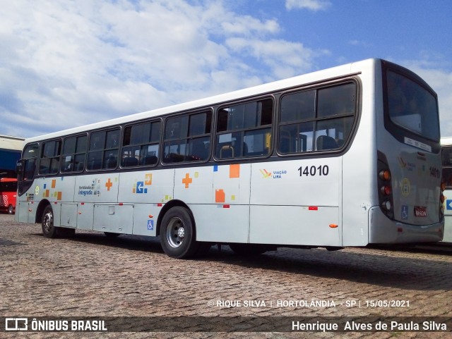Viação Lira 14010 na cidade de Hortolândia, São Paulo, Brasil, por Henrique Alves de Paula Silva. Número da foto: #8974515.