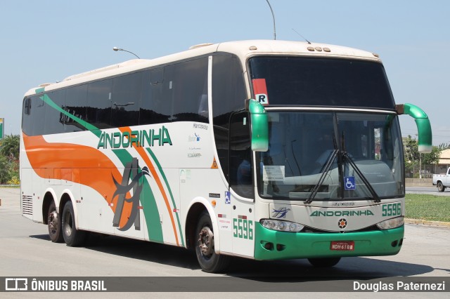 Empresa de Transportes Andorinha 5596 na cidade de Guaratinguetá, São Paulo, Brasil, por Douglas Paternezi. Número da foto: #8975716.