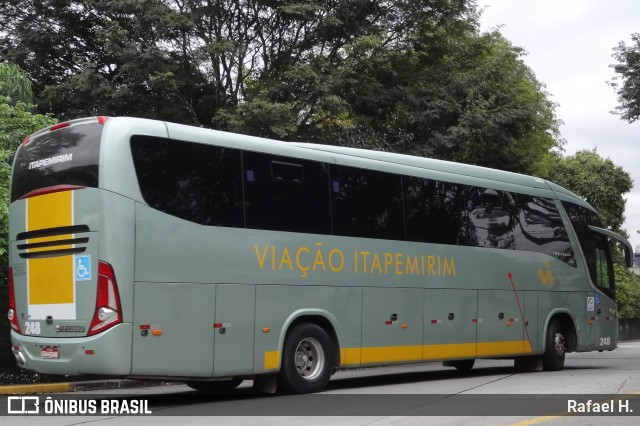 Viação Itapemirim 248 na cidade de São Paulo, São Paulo, Brasil, por Rafael H.. ID da foto: 8975634.