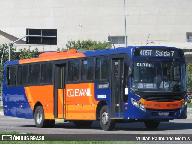 Evanil Transportes e Turismo RJ 132.078 na cidade de Rio de Janeiro, Rio de Janeiro, Brasil, por Willian Raimundo Morais. Número da foto: #8975526.