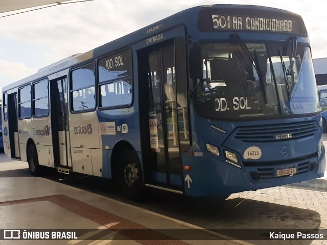 Expresso Santa Paula 16213 na cidade de Vila Velha, Espírito Santo, Brasil, por Kaique Passos. Número da foto: #8978070.
