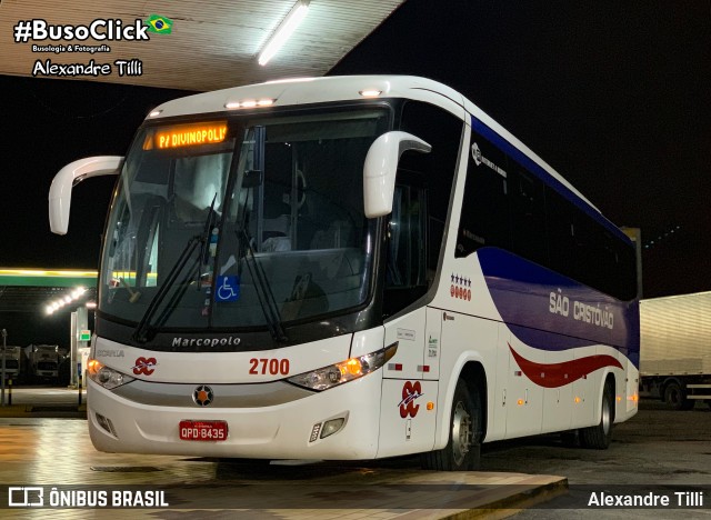 Viação São Cristóvão 2700 na cidade de Juiz de Fora, Minas Gerais, Brasil, por Alexandre Tilli. ID da foto: 8978451.