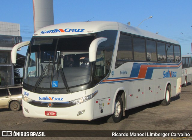 VUSC - Viação União Santa Cruz 2570 na cidade de Santa Cruz do Sul, Rio Grande do Sul, Brasil, por Ricardo Manoel Limberger Carvalho. ID da foto: 8976674.