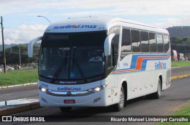 VUSC - Viação União Santa Cruz 3050 na cidade de Santa Cruz do Sul, Rio Grande do Sul, Brasil, por Ricardo Manoel Limberger Carvalho. ID da foto: 8976696.