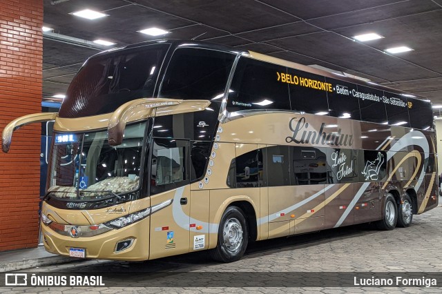 Linhatur Turismo e Fretamento 8020 na cidade de Belo Horizonte, Minas Gerais, Brasil, por Luciano Formiga. Número da foto: #9040305.