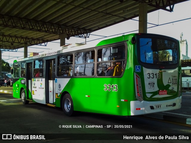 VB Transportes e Turismo 3313 na cidade de Campinas, São Paulo, Brasil, por Henrique Alves de Paula Silva. Número da foto: #9040280.