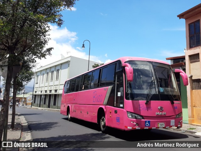 BIUSA 68 na cidade de Merced, San José, San José, Costa Rica, por Andrés Martínez Rodríguez. Número da foto: #9041574.