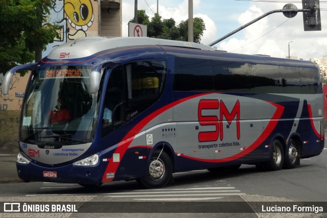 Transporte Coletivo Santa Maria 284 na cidade de Belo Horizonte, Minas Gerais, Brasil, por Luciano Formiga. Número da foto: #9040272.