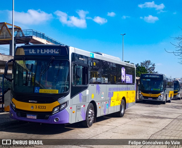 Transunião Transportes 3 6333 na cidade de São Paulo, São Paulo, Brasil, por Felipe Goncalves do Vale. Número da foto: #9040282.