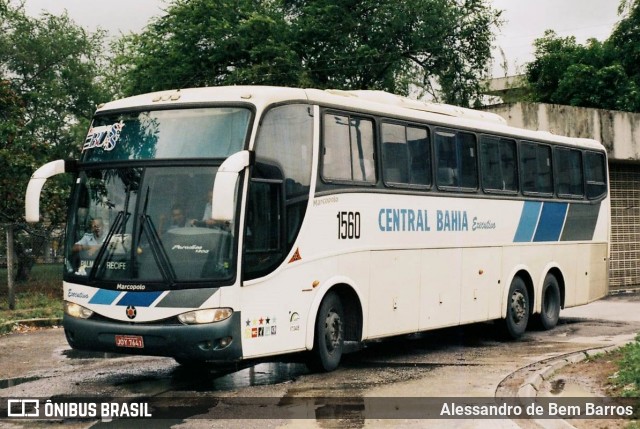 Viação Central Bahia de Transportes 1560 na cidade de Recife, Pernambuco, Brasil, por Alessandro de Bem Barros. ID da foto: 9065479.