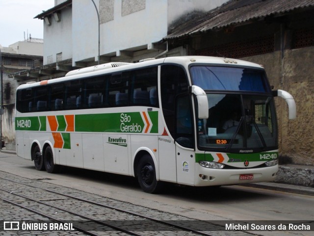 Cia. São Geraldo de Viação 14240 na cidade de Rio de Janeiro, Rio de Janeiro, Brasil, por Michel Soares da Rocha. Número da foto: #9065945.