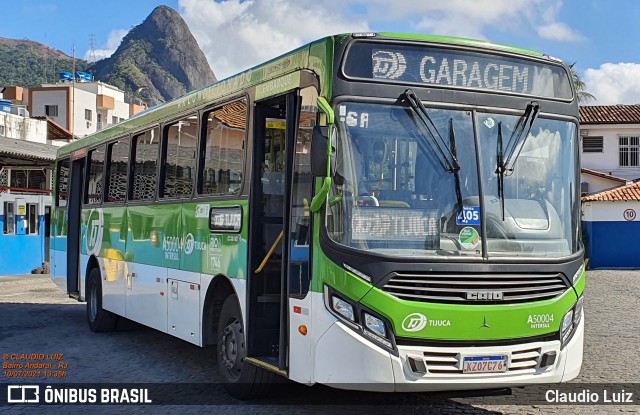 Tijuquinha - Auto Viação Tijuca A50004 na cidade de Rio de Janeiro, Rio de Janeiro, Brasil, por Claudio Luiz. Número da foto: #9067574.