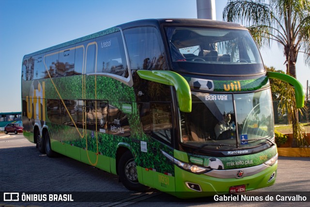 UTIL - União Transporte Interestadual de Luxo 11931 na cidade de Resende, Rio de Janeiro, Brasil, por Gabriel Nunes de Carvalho. Número da foto: #9067181.