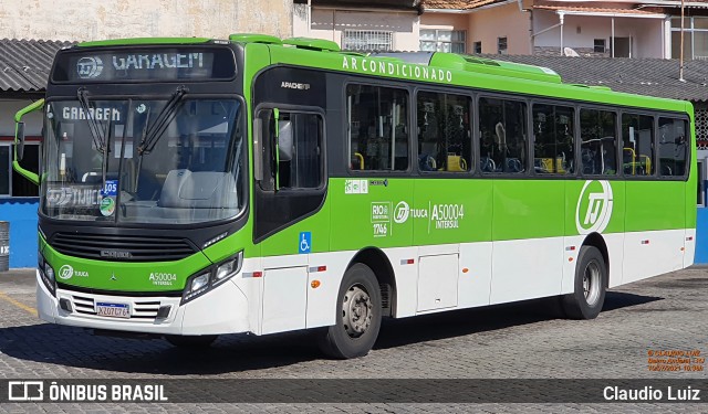 Tijuquinha - Auto Viação Tijuca A50004 na cidade de Rio de Janeiro, Rio de Janeiro, Brasil, por Claudio Luiz. Número da foto: #9067585.