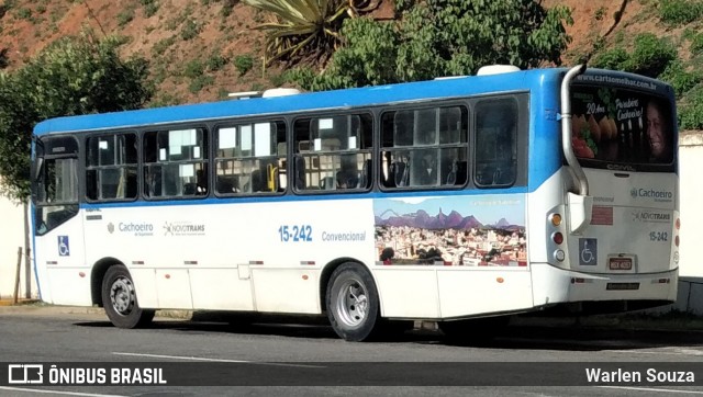 Viação Flecha Branca 15-242 na cidade de Cachoeiro de Itapemirim, Espírito Santo, Brasil, por Warlen Souza. Número da foto: #9065294.