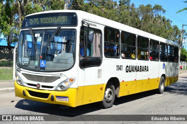 Transportes Guanabara 1141 na cidade de Natal, Rio Grande do Norte, Brasil, por Eduardo Ribeiro. ID da foto: 9067083.