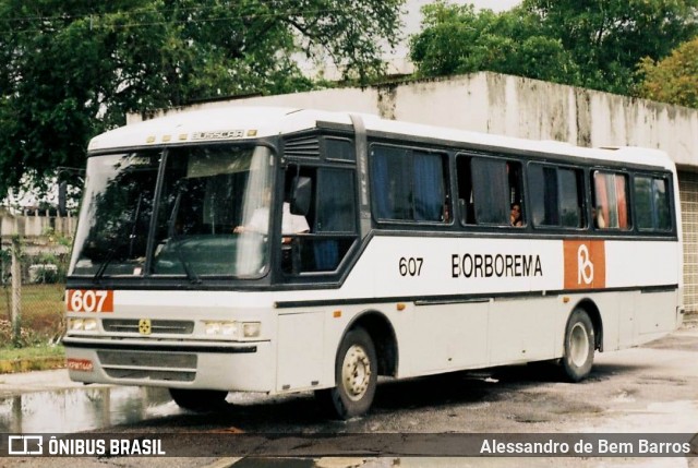 Borborema Imperial Transportes 607 na cidade de Recife, Pernambuco, Brasil, por Alessandro de Bem Barros. ID da foto: 9065467.