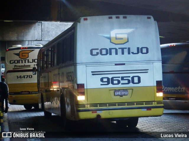 Empresa Gontijo de Transportes 9650 na cidade de Belo Horizonte, Minas Gerais, Brasil, por Lucas Vieira. ID da foto: 9065896.