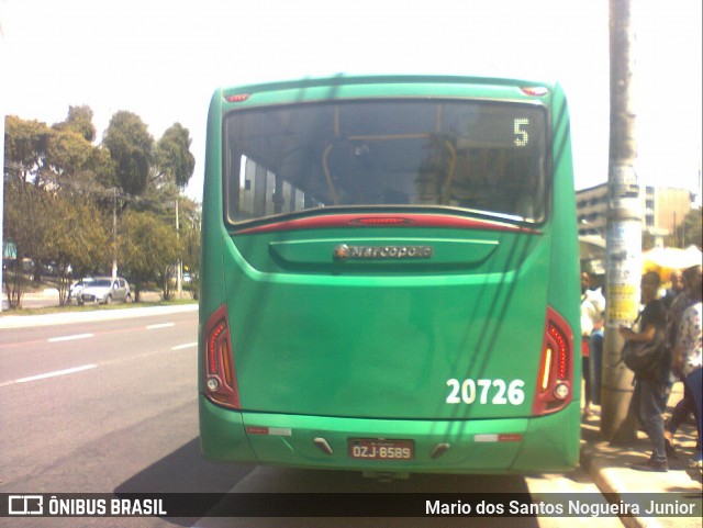 OT Trans - Ótima Salvador Transportes 20726 na cidade de Salvador, Bahia, Brasil, por Mario dos Santos Nogueira Junior. ID da foto: 9067583.