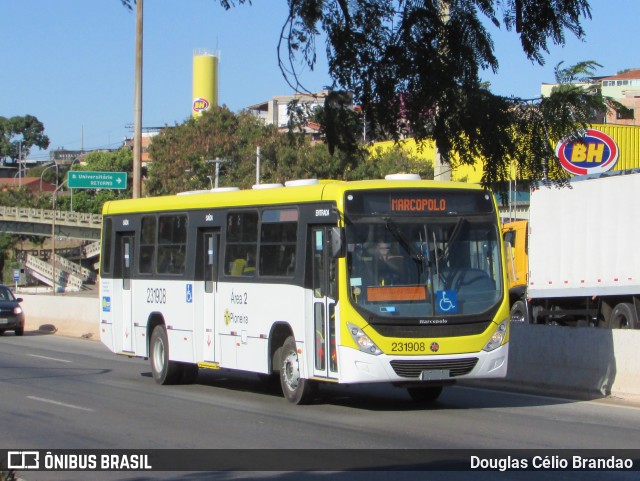 Viação Pioneira 231908 na cidade de Belo Horizonte, Minas Gerais, Brasil, por Douglas Célio Brandao. Número da foto: #9067041.