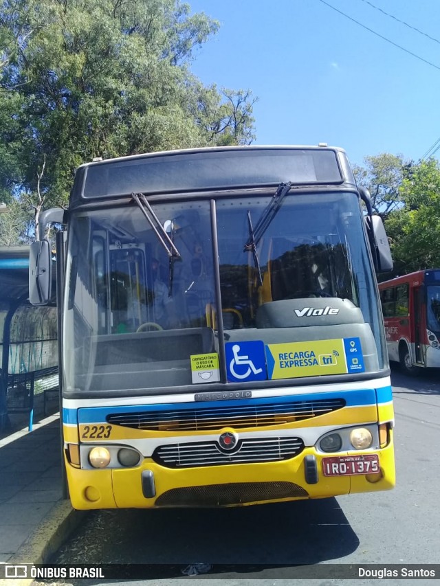 VTC - Viação Teresópolis Cavalhada 2223 na cidade de Porto Alegre, Rio Grande do Sul, Brasil, por Douglas Santos. Número da foto: #9066365.