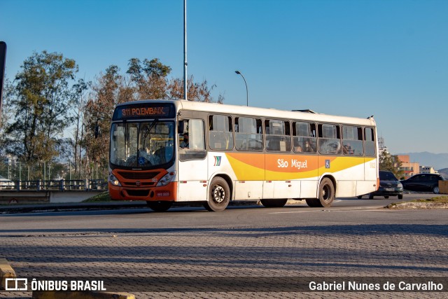 Viação São Miguel 902 na cidade de Resende, Rio de Janeiro, Brasil, por Gabriel Nunes de Carvalho. Número da foto: #9067177.