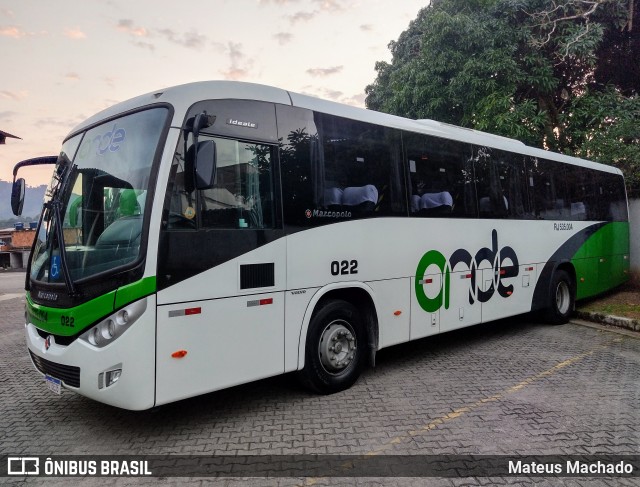 Ande Transporte 022 na cidade de Angra dos Reis, Rio de Janeiro, Brasil, por Mateus Machado. ID da foto: 9069908.