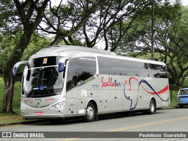 Scalla Tur Transportes 2028 na cidade de Curitiba, Paraná, Brasil, por Paulobuss  Guaratuba. ID da foto: 9068334.