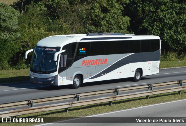 Pindatur Transporte e Turismo 2120 na cidade de Santa Isabel, São Paulo, Brasil, por Vicente de Paulo Alves. ID da foto: 9070095.