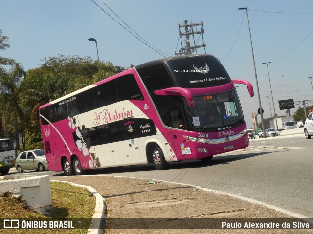 A Gladiadora Turismo 3636 na cidade de São Paulo, São Paulo, Brasil, por Paulo Alexandre da Silva. ID da foto: 9070226.