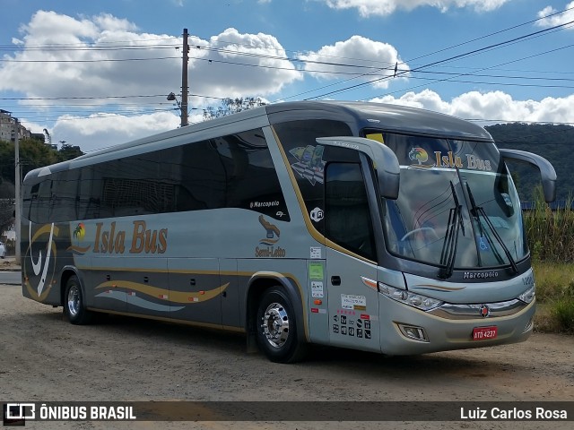 Isla Bus Transportes 1200 na cidade de Juiz de Fora, Minas Gerais, Brasil, por Luiz Carlos Rosa. ID da foto: 9068141.